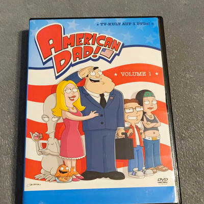 American Dad! Volume 1 DVD FSK 12 DE/EN UT DE/EN PAL RC2 über 4 Std.