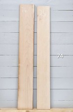 Straight Edge Beech Timber x 2 - 1160mm x 145mm x 31mm - BE74