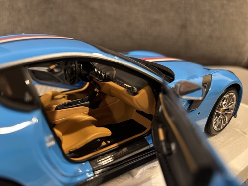 1/18 BBR Ferrari F12 TDF Blue # 171 Diecast Brand New - Picture 24 of 24