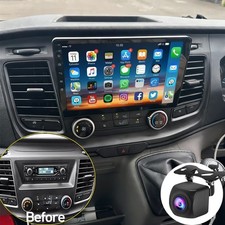 4G+64GB Apple CarPlay For Ford Transit Custom 18-2023 Android 15 Car Stereo +AHD