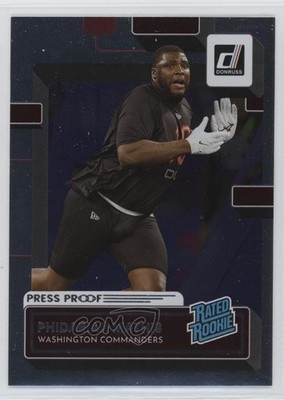 2022 Panini Donruss Rated Press Proof Silver /100 Phidarian Mathis Rookie RC 0c4