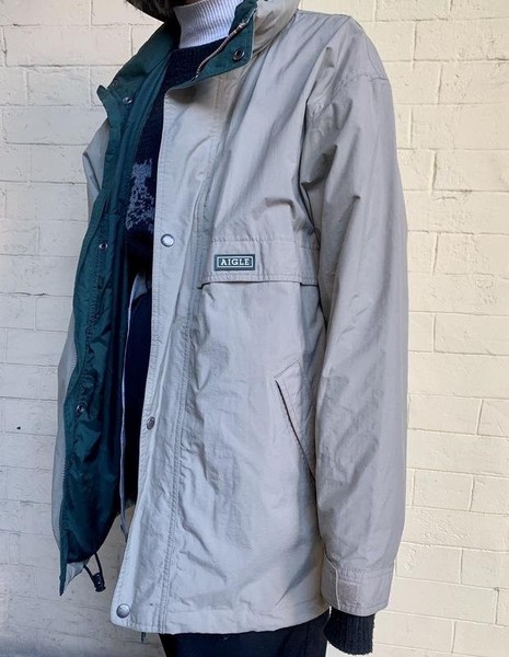 Men Aigle Jacket Grey 38 / M / 46