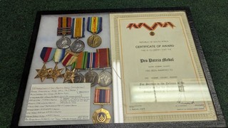 Republic of South Africa Medals for the Paxton Family WW1