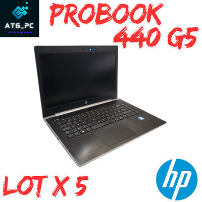 Lot 5 HP ProBook 440 G5 Laptop Intel i5-7th Gen No RAM/SSD/AC/Boot2BIOs Locked