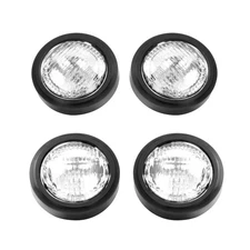 Set of 4 Fender Lights Sealed Beam Headlight Compatible With John Deere 2010 ...