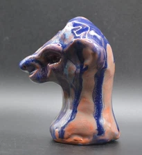 "Alien Guy" - Outstanding Experimental and Expensive Original Clay Sculpture.