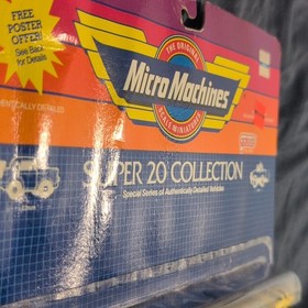 Micro Machines Super 20 Collection Miniatures Diecast Vehicle Play Set 1988
