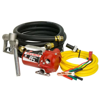 #ad Fill Rite RD812NP 8 GPM 12V Portable Fuel Transfer Pump with Manual Nozzle $280.99