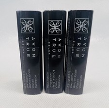 3X NEW AVON TRUE COLOR Nourishing LIPSTICK CANDY RED Sealed