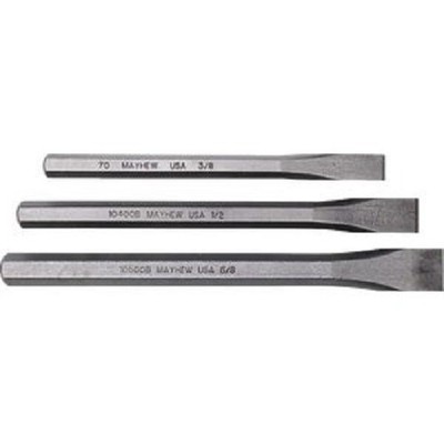 (1-pack) Mayhew Tools Cold Chisel Set (3-Piece) Model: 89062