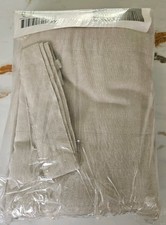 IKEA Lenda Beige Curtains 140 X 300 Cm 2 Panels 1 Pair Tiebacks 300.901.17