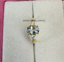 Aquamarine Ring, Promise Ring, 925 Sterling Silver, Lab Created Aquamarine