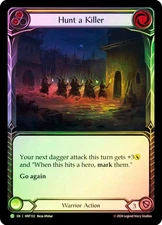 FAB  RAINBOW FOIL  Hunt a Killer (Yellow)  - The Hunted Card # 132