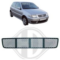 StoßStangengitter Mitte FüR VW Polo 1999-2001