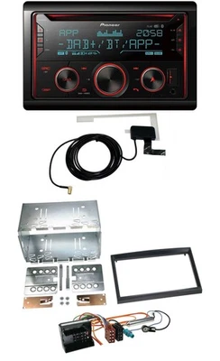 Pioneer 2DIN MP3 DAB USB CD Bluetooth Autoradio für Peugeot Expert 207 307 Partn - Bild 1 von 4