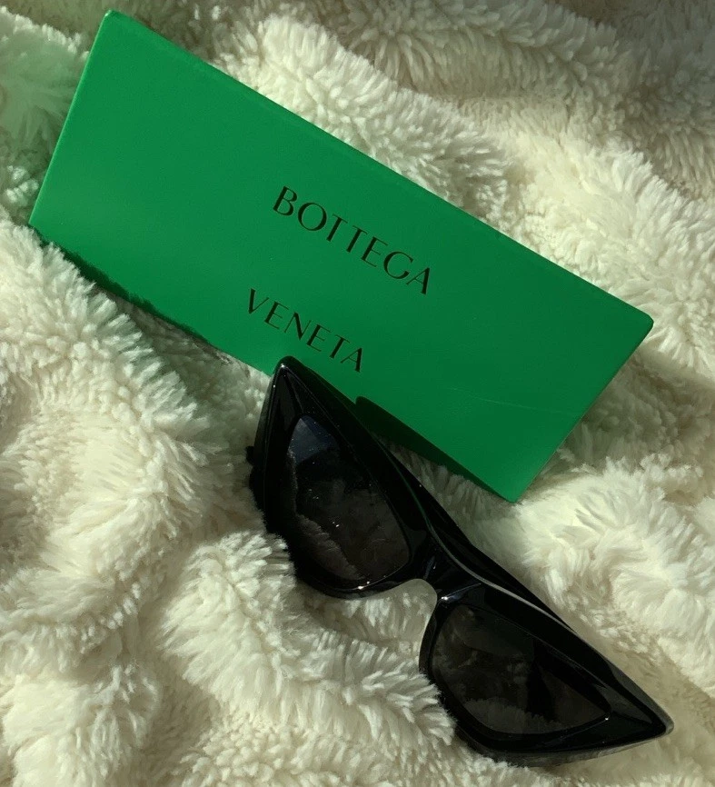 Bottega Veneta Women's Black Cat Eye Sunglasses for sale | eBay