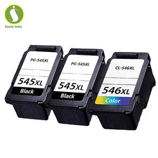 PG545 546XL Ink Cartridge Fits For Canon Pixma IP2800 MG2400 MG2455 MG2450 LOT