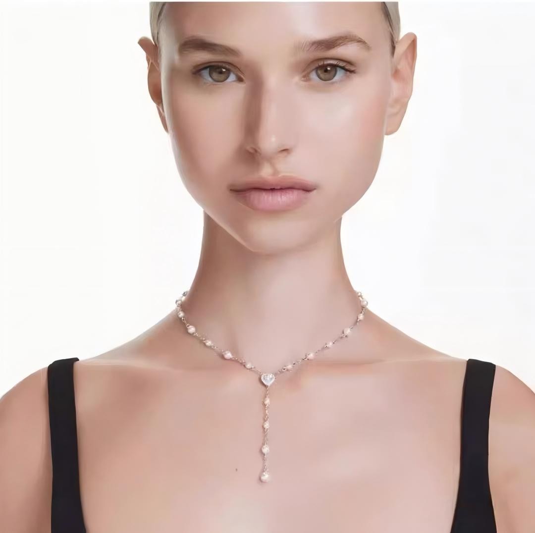 Swarovski ×A sister co-brand pearl necklace