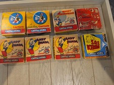 Vintage Castle Films 16mm Cartoon Film Lot Woody Woodpecker Andy Panda 8 Boxes