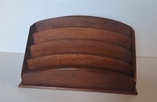 Ancien Porte-courrier En Chêne 