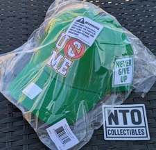 WWE John Cena Farewell Tour Boston Green Adjustable Hat NEW Authentic Fanatics