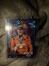 2025 Topps Chrome F1 Oscar Piastri BLUE X-FRACTOR /150 Azerbaijan GP Winner