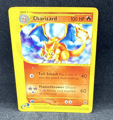 Charizard 39/165 Rare e-Reader Expedition Base Set English 2002 100 HP