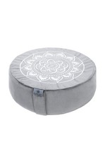 Florensi Meditation Cushion Velvet Floor Pillow with Buckwheat Fill
