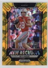 2025 Panini Prizm Draft Picks New Recruits Gold Ice Prizm Will Howard #8 1g37