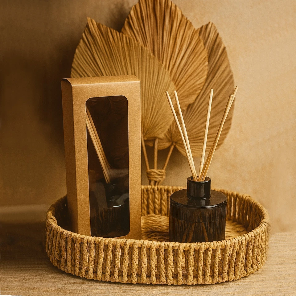 WonderWax Duftöl I Rauchglas Reed Diffuser mit Stäbchen I Raumduft Set Premium - Bild 2 von 4