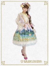 Preview of Baby The Stars Shine Bright Princess Rapunzel JSK Pink Floral Lace Bustle