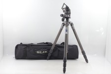 [N MINT] GITZO G1349 SYSTEMATIC CARBON FIBER TRIPOD G1371M MK2 Camera Head JAPAN
