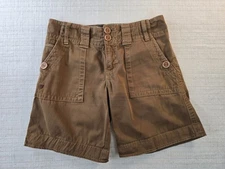 Size 6 Sanctuary Clothing “Peace” Women’s Cargo Shorts – Brown Cotton