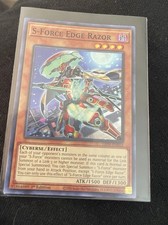 Yugioh! S-Force Edge Razor - LIOV-EN015 - Super Rare - 1st Edition Near Mint, En