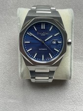 Swan & Edgar Ltd Edition Automatic Royal Blue Date Men’s  Stainless Steel Watch
