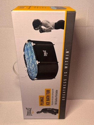 Everlast Cold Plunge Ice Bath Tub 100 Gallons with Cover! Brand New