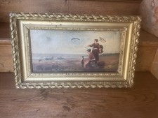 Ancien Tableau Peinture À