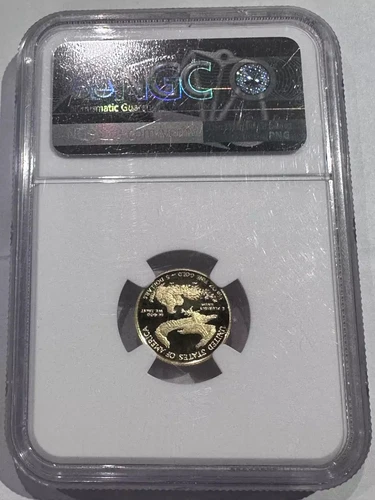 2020 W Bullion $5 Gold Eagle 1/10 oz NGC PF-70 ULTRA CAMEO Edmund Moy Signed