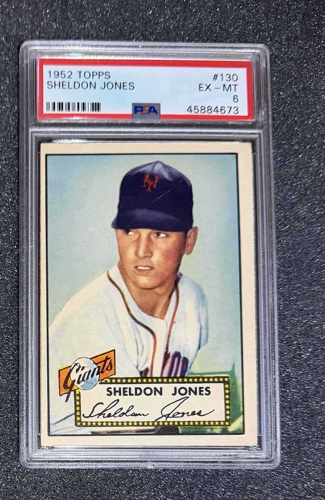 1952 Topps - #130 Sheldon Jones - PSA 6