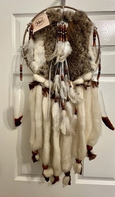 Mandella Dream Catcher - Running Horse Trading Co. Signed 31'' long