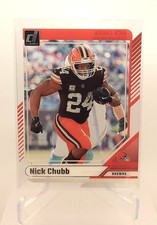 2024 Donruss Clearly 🏈 #15 Nick Chubb 🟧 - CLE Browns ⭐ RB