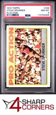 1972 TOPPS IN ACTION #338 STEVE SPURRIER RC HEISMAN 49ERS PSA 8 SET BREAK
