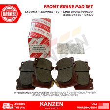Toyota Front Brake Pads 04465-az200 Tacoma 4runner Fj Cruiser Sequoia Tundra Oem