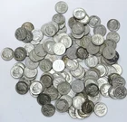 LOT OF 125 MIXED DATE PRE-1965 SILVER ROOSEVELT DIMES! AWESOME FIND! NR #G3089