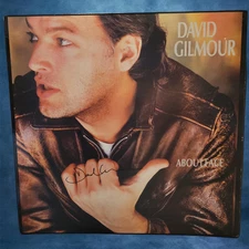 David Gilmour - signed vinyl record - About Face