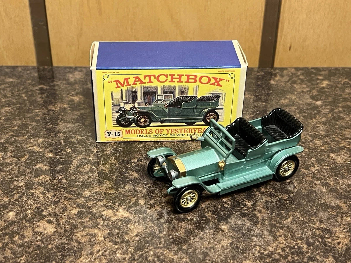 Matchbox Rolls-Royce Green Vintage Manufacture Diecast Cars