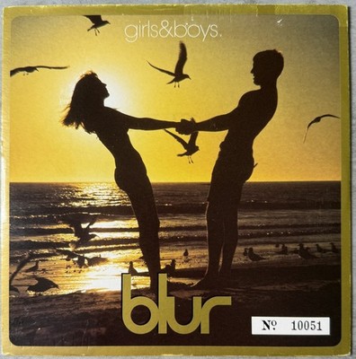 BLUR - Girls & Boys -1994 UK 1st Press, Limited Edition, Numbered Strong VG+/VG+