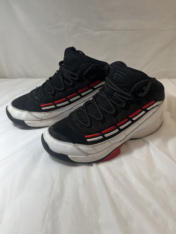 FILA Spitfire Men's Basketball Shoes size 7.5 white red black eBay