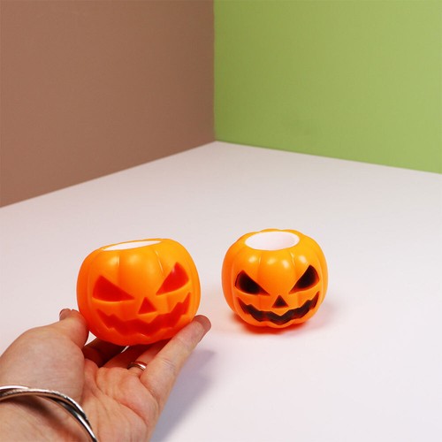 6pcs Halloween Squeezy Pumpkin Egg Squeeze Squishy Stress Relief Toy Kids Gift - Picture 11 of 14