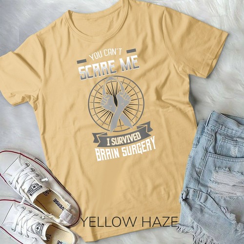 Camiseta Unisex de Cirugía Cerebral Sobreviviente Tumor Cáncer Concientización Lesión en la Cabeza - Imagen 11 de 11